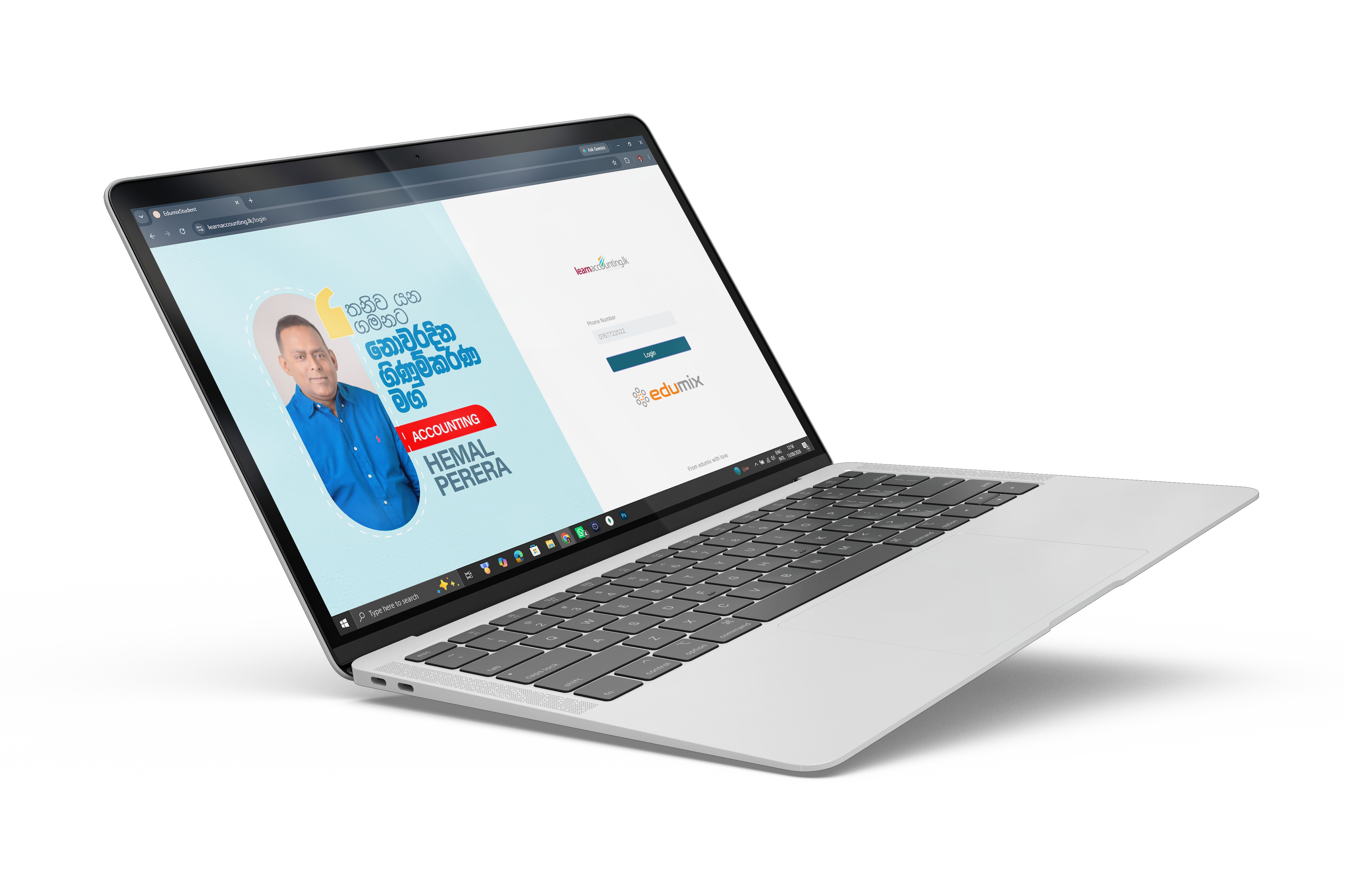 Accounting mockup
